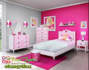 Kamar Tidur Anak Perempuan Barbie