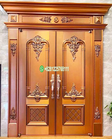 Model Pintu Rumah Mewah Klasik Ukir Jepara Kayu Jati