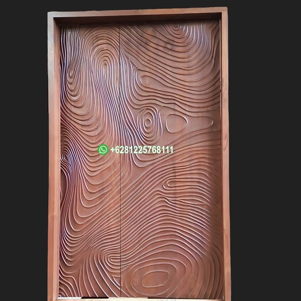 Pintu Jati Tua Rustic Antik