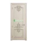 Pintu Kayu Jati Ukir Mewah Eropa Style Daun Single